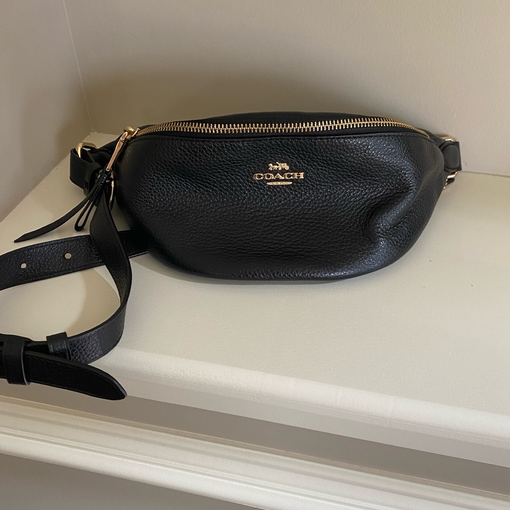 Coach Pebbled Leather Bumbag